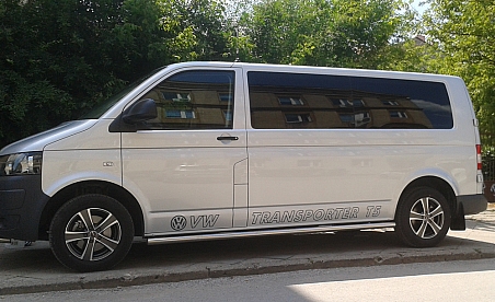 Oklejanie samochodów Kielce - vw transporter T5